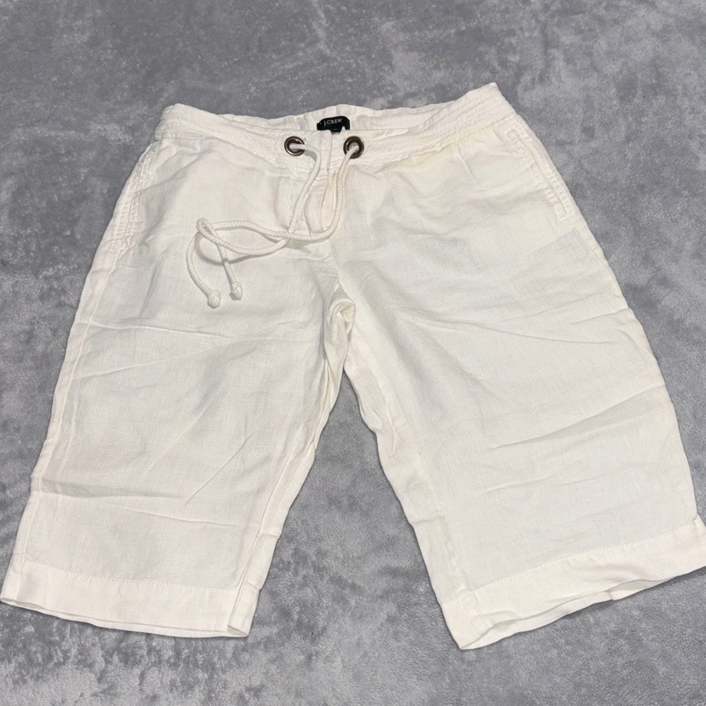 J. Crew Women’s Linen Bermuda Shorts